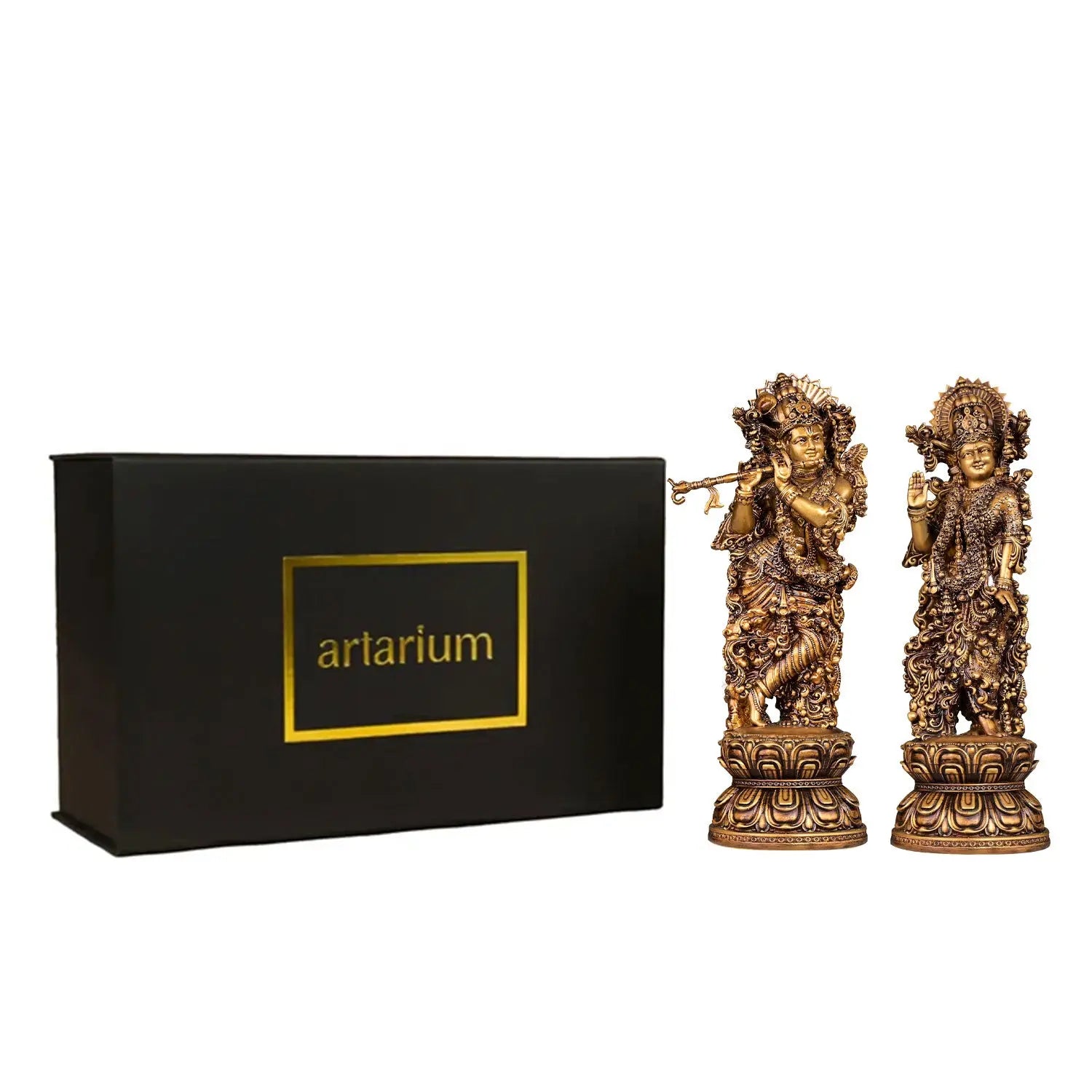 Radha Krishna Idol with Gift Boxย